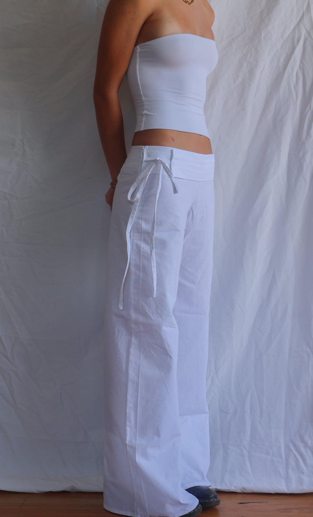 ZEPHYR PANTS - WHITE