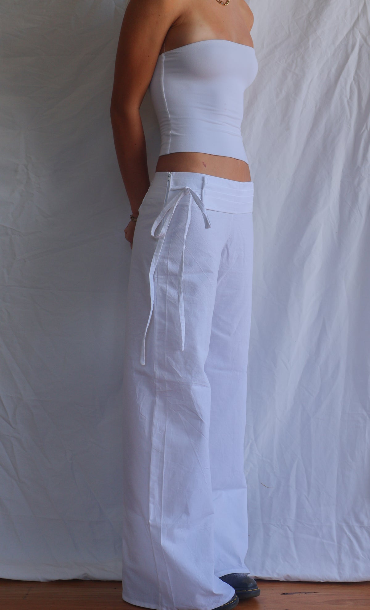 ZEPHYR PANTS - WHITE