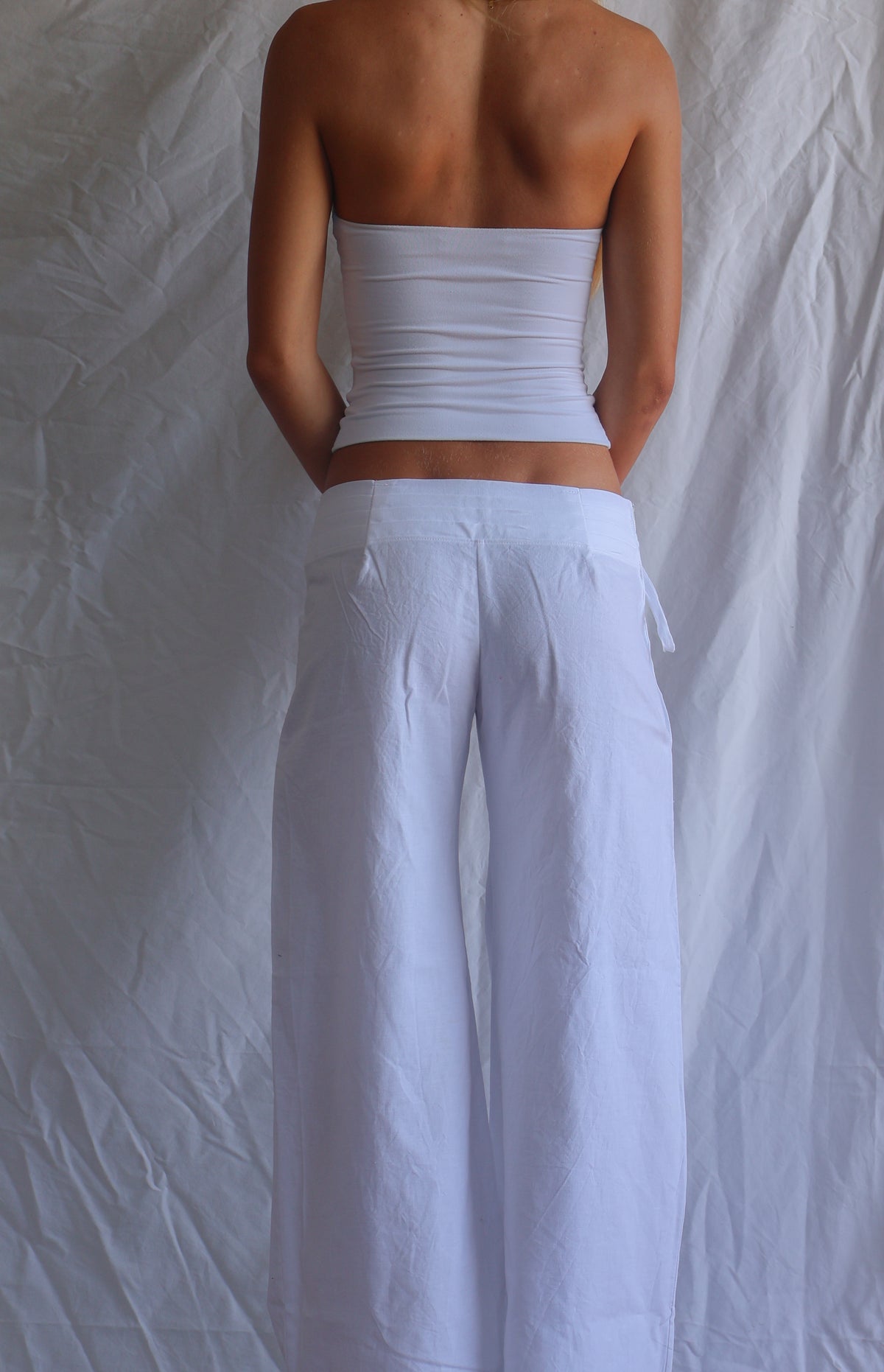 ZEPHYR PANTS - WHITE