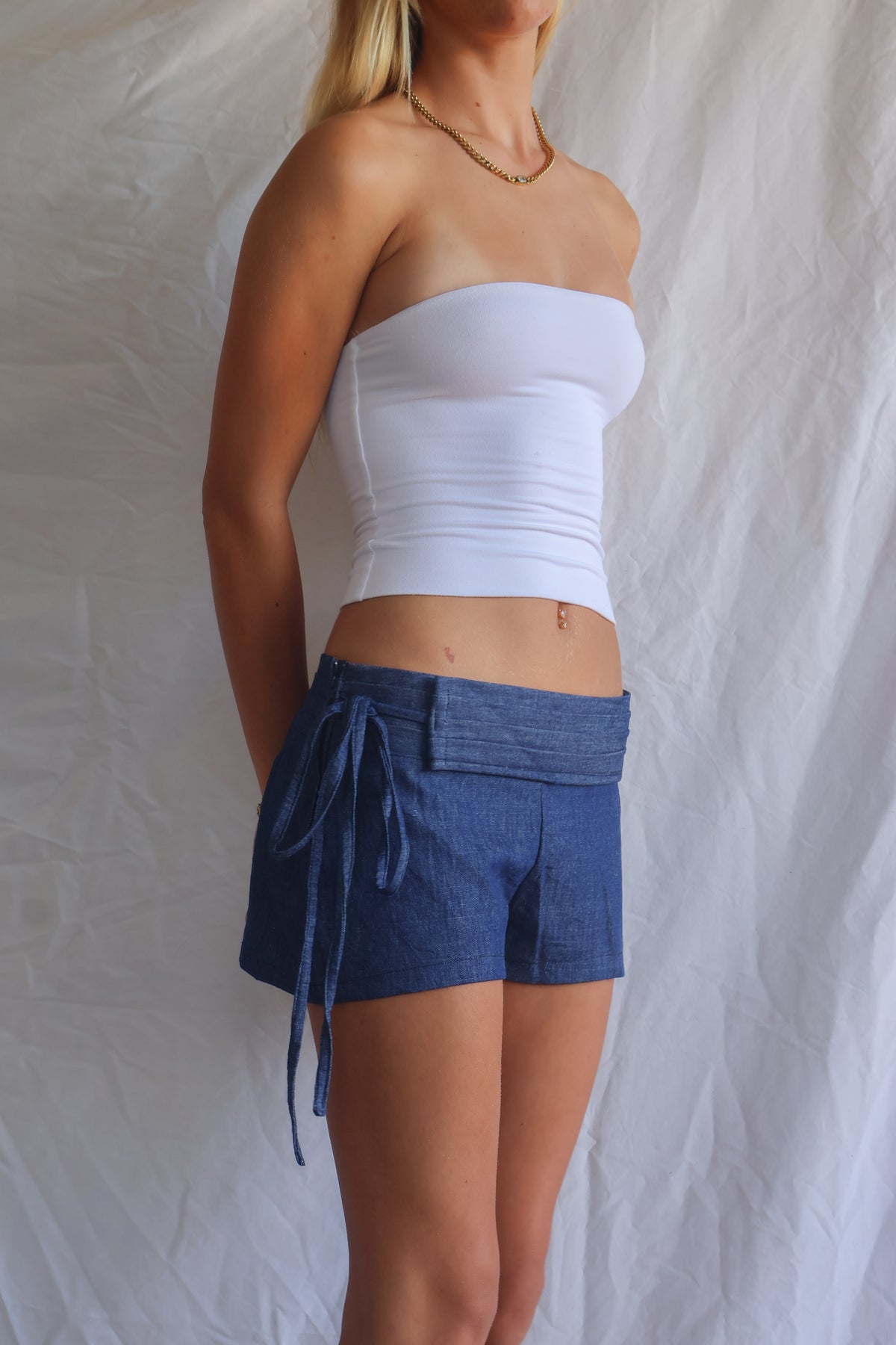 ZEPHYR SHORTS - DENIM