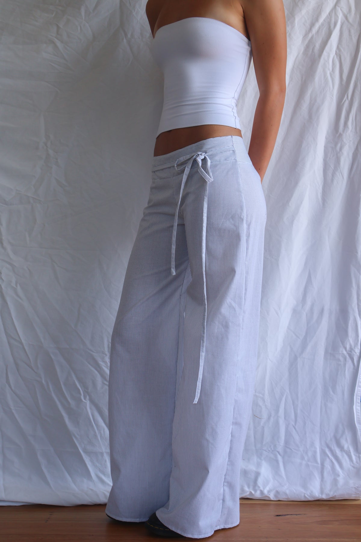 SAILOR PANTS - STRIPE