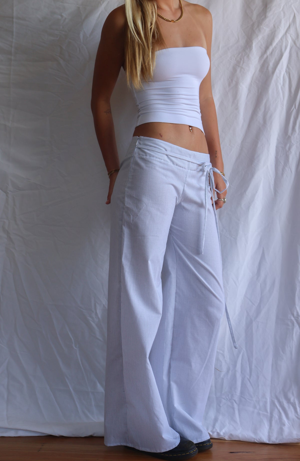 SAILOR PANTS - STRIPE