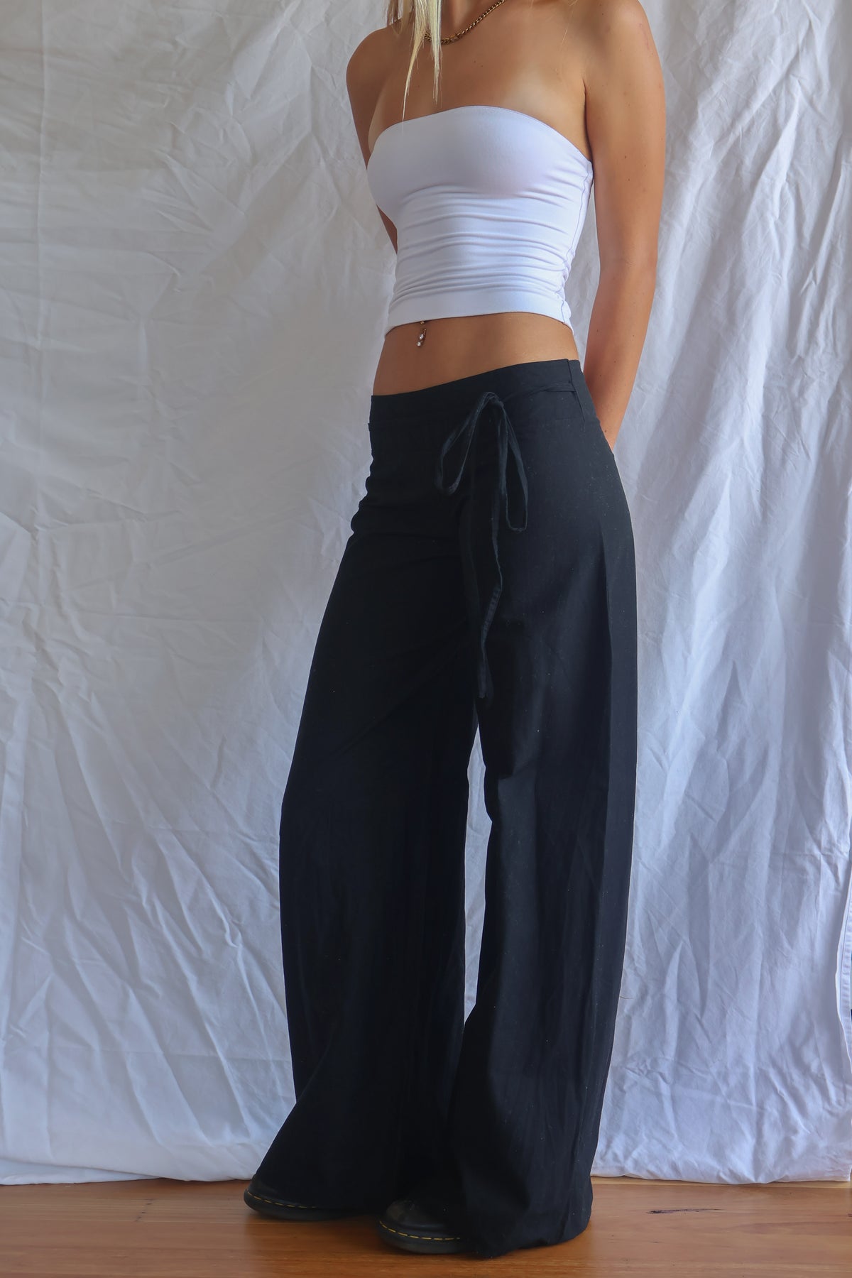 SAILOR PANTS - NOIR