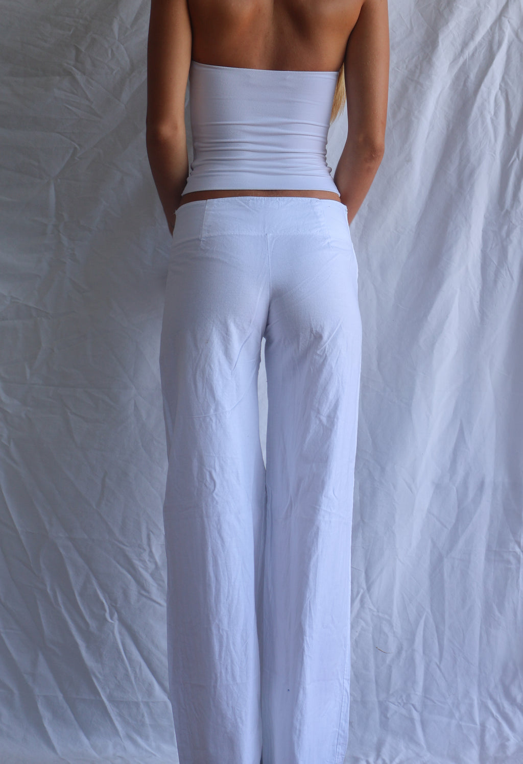 SAILOR PANTS - WHITE